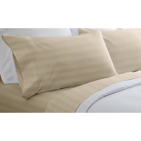 Hotel Grand 1000tc Cabana Sheet Set, Ivory, Full 652831